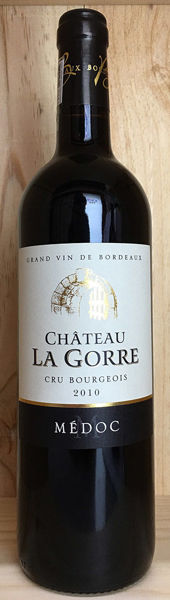 圖片 Chateau La Gorre, Medoc 2010拉歌亞酒莊紅葡萄酒 2010