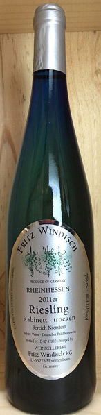 圖片 Fritz Windisch Bereich Nierstein Riesling Kabinett Trocken 2011