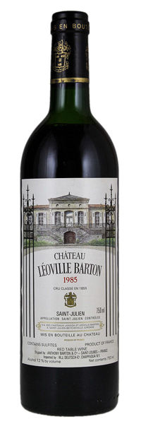 圖片 Chateau Leoville-Barton 1985巴頓酒莊 1985