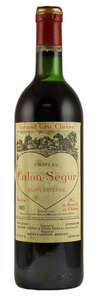 圖片 Chateau Calon-Segur 1983凱隆世家酒莊 1983