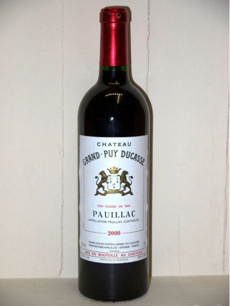 圖片 Chateau Grand-Puy-Ducasse 2000都卡斯酒莊 2000