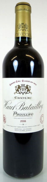 圖片 Chateau Haut-Batailley 2006奧巴特利酒莊 2006