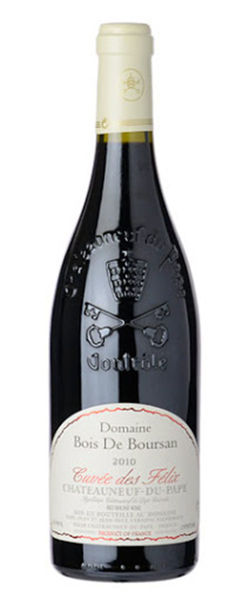 圖片 Domaine Bois de Boursan Chateauneuf-du-Pape Cuvee des Felix 2010布爾桑夏多夫菲利克斯混釀紅葡萄酒 2010