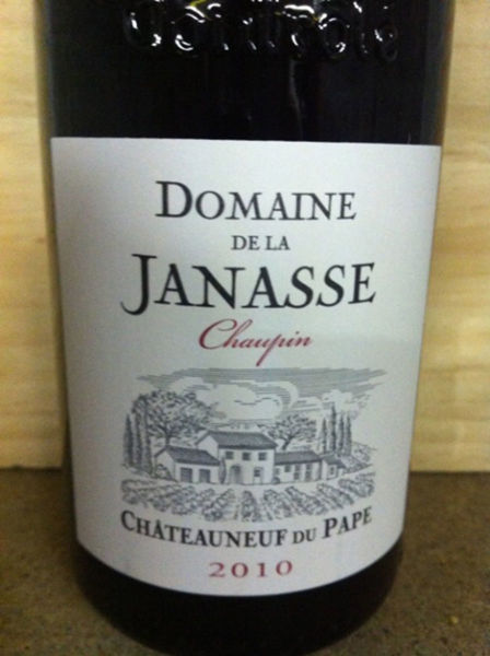 圖片 Domaine de la Janasse Cuvee Chaupin 2010加納斯酒莊肖班教皇新堡紅葡萄酒 2010