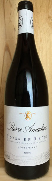 圖片 Pierre Amadieu Roulepierre Rough 2009
阿瑪迪盧利皮埃爾干紅葡萄酒 2009