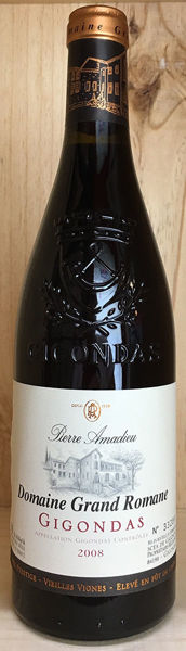 圖片 Pierre Amadieu Gigondas Grand Romane-Cuvee 2008
阿瑪迪格蘭羅曼尼干紅葡萄酒 2008