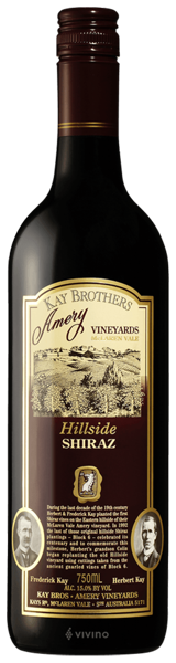 圖片 Kay Brothers Amery Vineyards Hillside Shiraz 2005凱兄弟莊園山腰干紅 2005