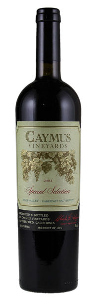 圖片 2003 Caymus Vineyards Special Selection Cabernet Sauvignon