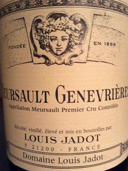 圖片 Domaine Louis Jadot Meursault Genevrieres 2010