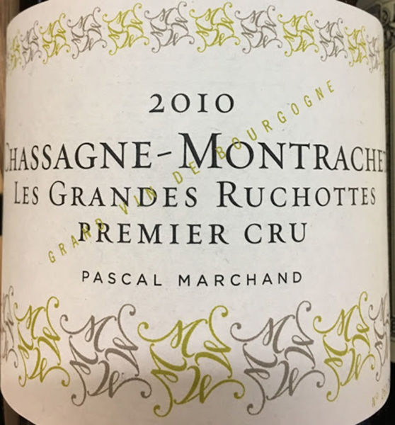 圖片 Pascal Marchand Chassagne Montrachet Ruchottes 2010