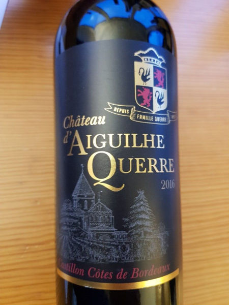 圖片 Chateau D'Aiguilhe Querre 2016艾吉爾葉赫瑰爾城堡干紅 2016